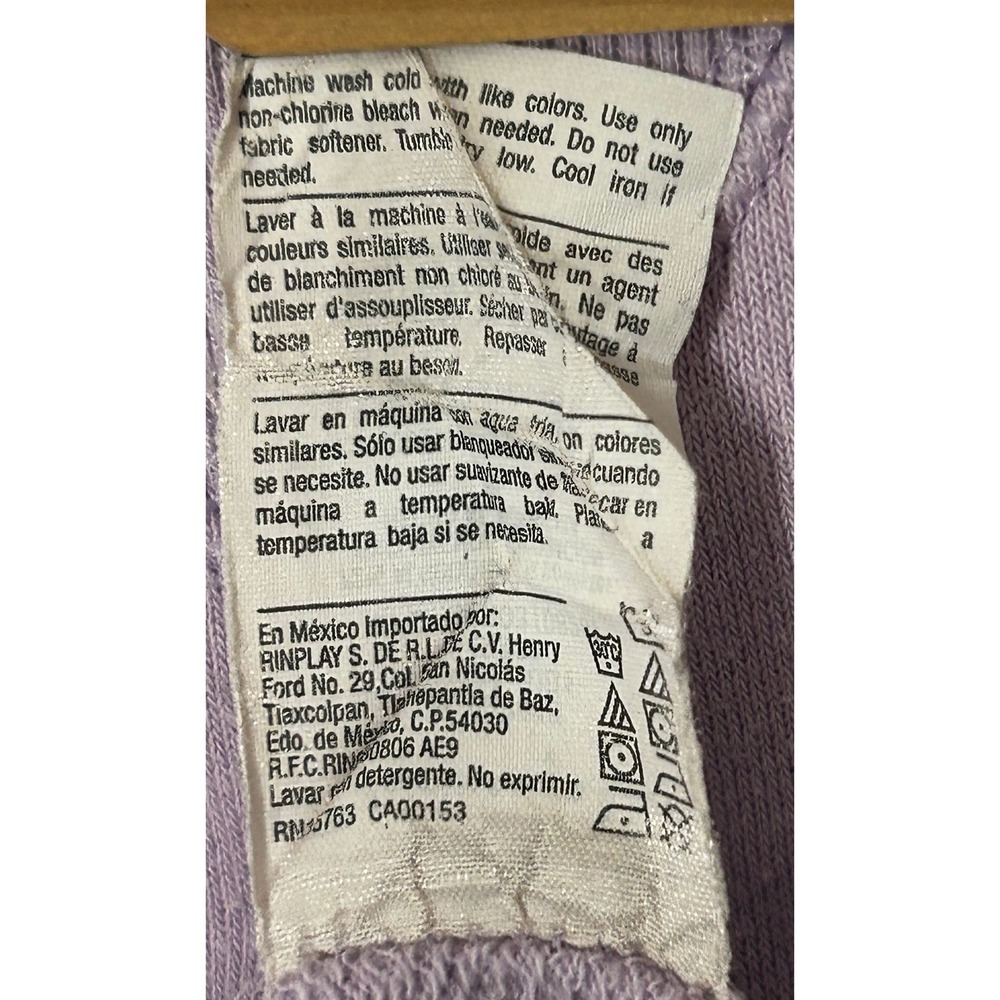 Champion Lavender Colored Lightweight Sweatshirt Women's Size Small - Picture 7 of 7